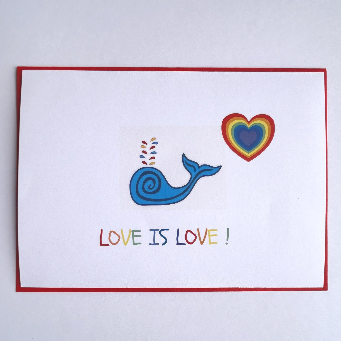Love is Love Card - Wilson